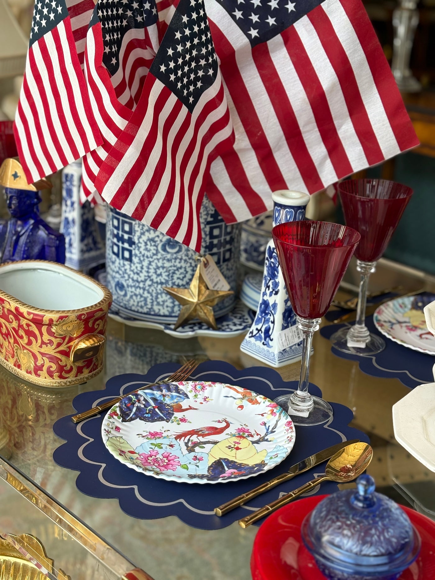 Tobacco Leaf Melamine Plate