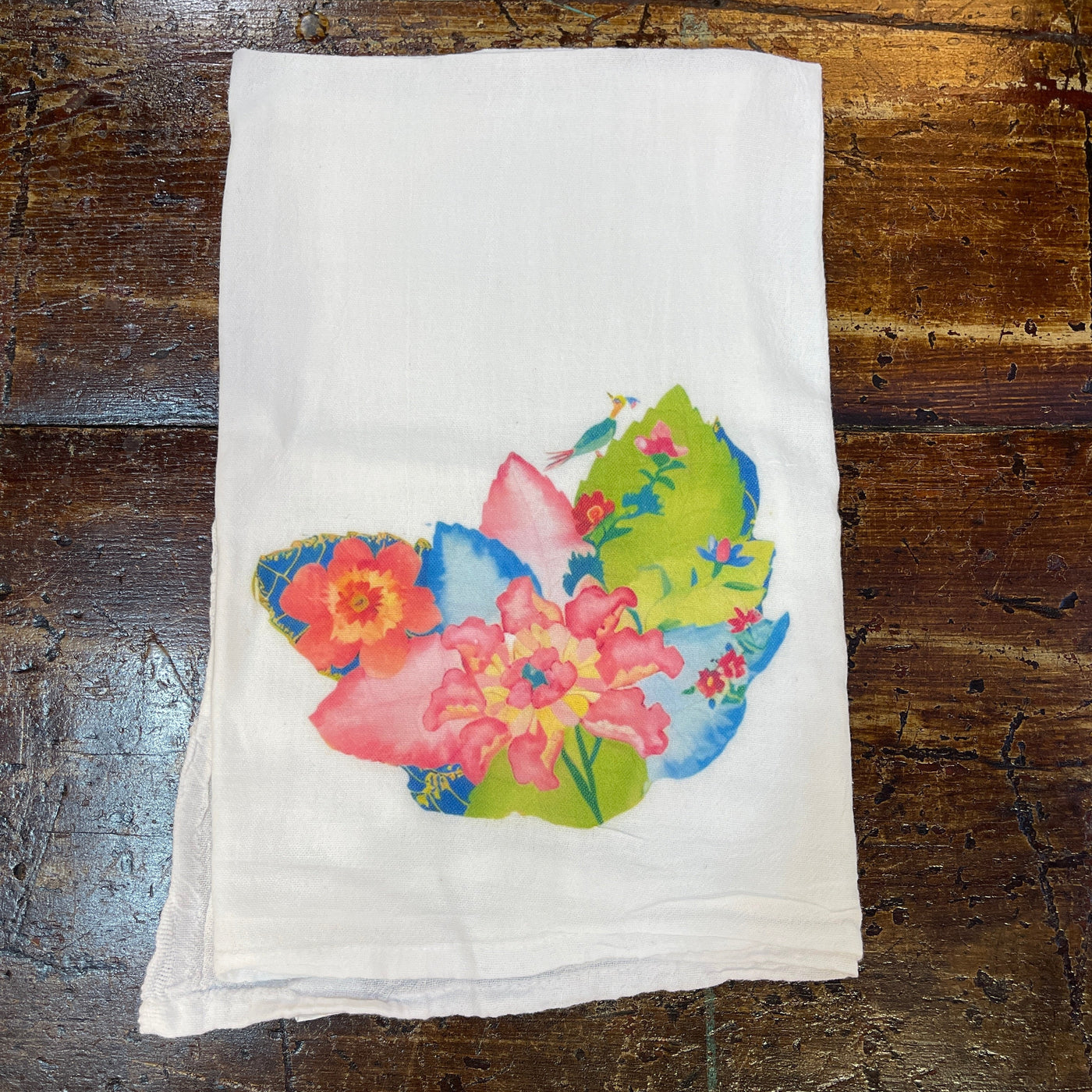 Tobacco Leaf Tea Towel